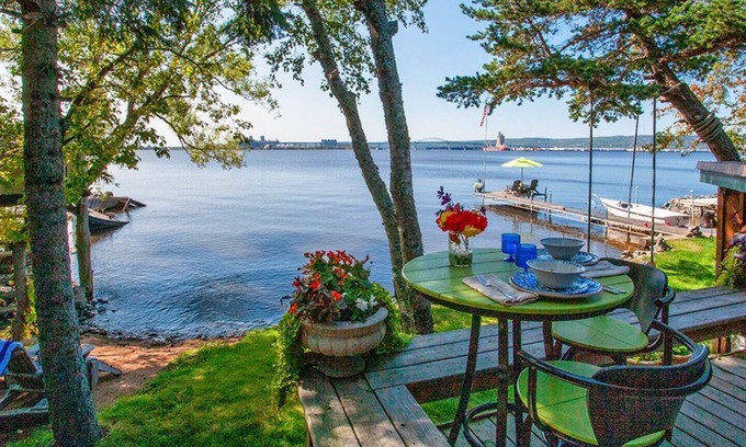 Park Point House | Bayview Cottage – Lakeside Getaway with Dock, Beach Access & Near Canal Park