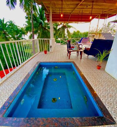 Morjim Apartment | Beach Castle Villa & Studio Rooms Turtle Beach Morjim Goa