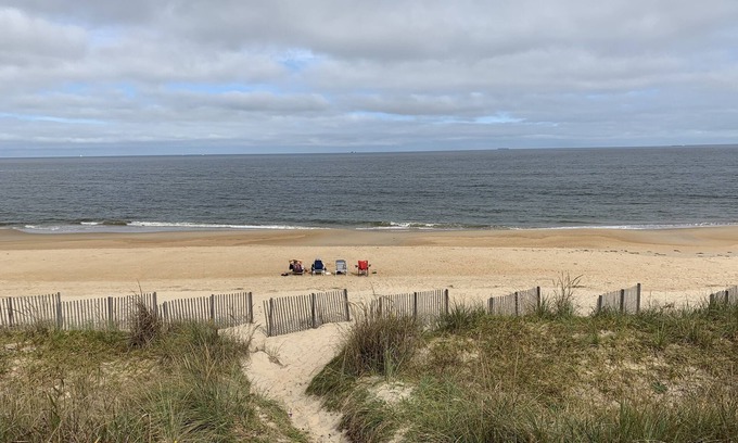 Cottage Line House | Beach Front On The Bay In Our Rustic, Pet Friendly Cottage 4 Bedroom Cottage by RedAwning