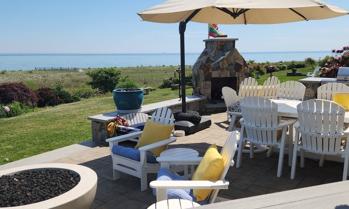 Lordship House | Beach house home with private beach in CT.