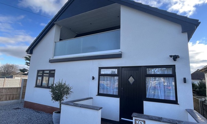 Kinmel Bay House | Beach House w/Balcony & Sea Views in North Wales