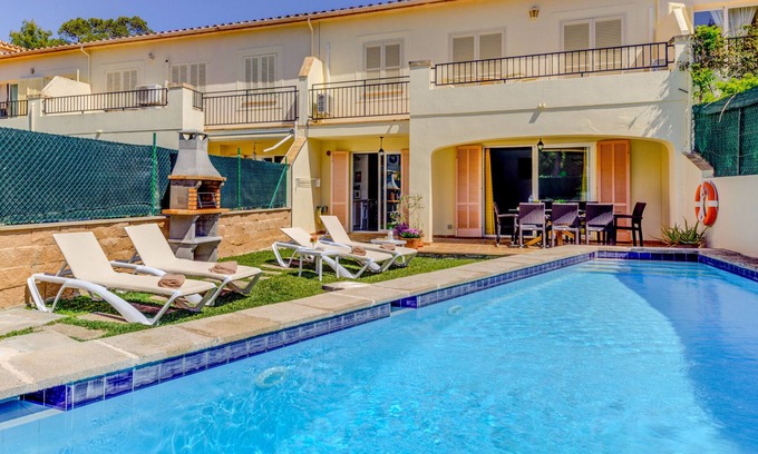 Puerto de Pollensa Villa | Beach Villa Can Bauza for eight people with pool