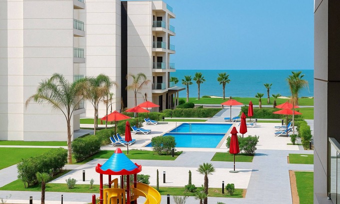Al-Manasrah Ski Chalet | Beachfront Chalet in Porto Said Egypt Perfect Getawa
