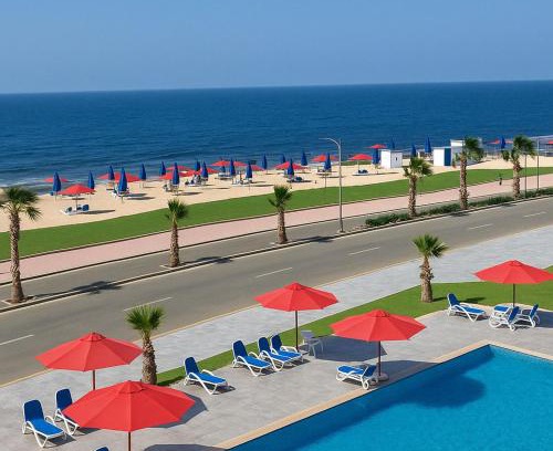 Al-Manasrah Ski Chalet | Beachfront Chalet in Porto Said with