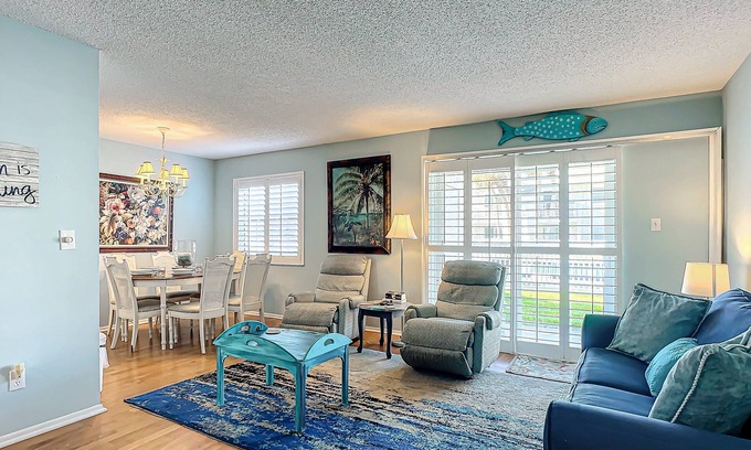 New Smyrna Beach Condo | Beachfront Condo at Colony Beach Club - Ocean Views, Pool, Patio, Sleeps 4