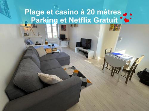 Luc-sur-Mer Apartment | Beau Studio avec vue sur Mer et parking gratuit