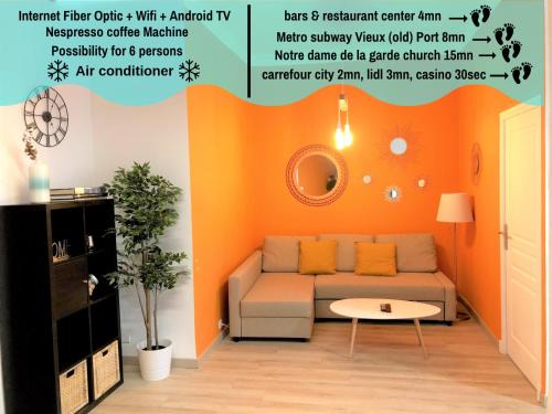 Saint-Victor Apartment | BEAU T3 NEUF PROCHE VIEUX-PORT A LA PLACE CORDERIE