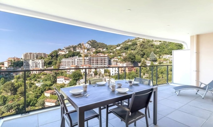 Beausoleil Condo | Beautiful apartment with terrace & pool - Near Monaco