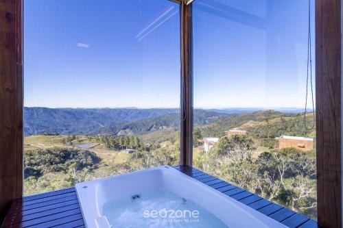 Anitapolis House | Beautiful cabin w/jacuzzi and amazing view VST004