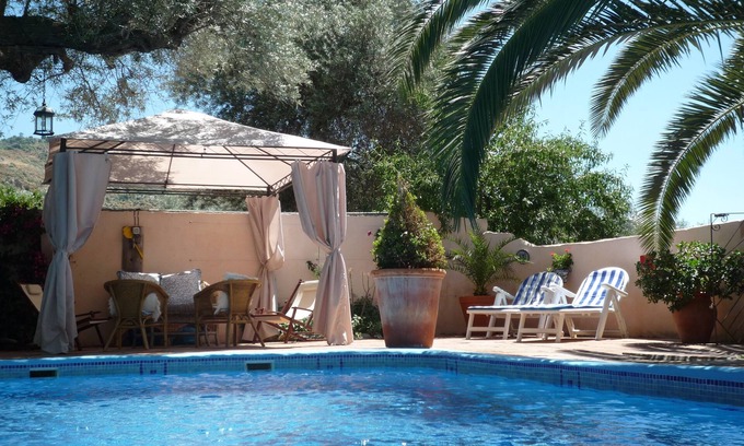 Orgiva Villa | Beautiful Casita with Private Walled and Gated Pool, Stunning Gardens & WiFi