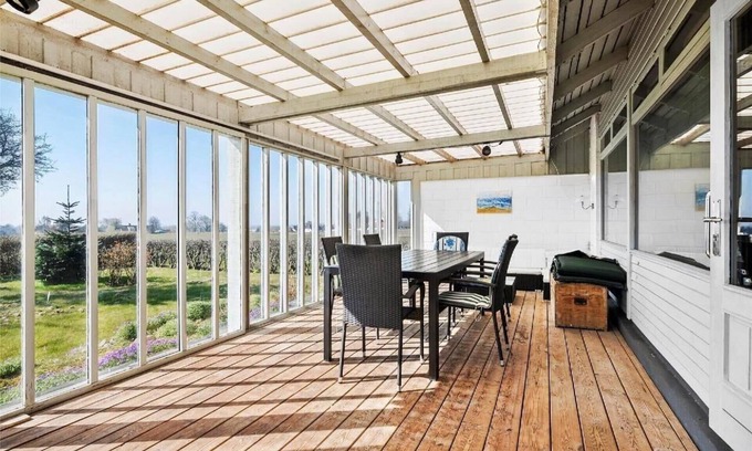 Dunkær House | Beautiful holiday home with barbecue, terrace and garden