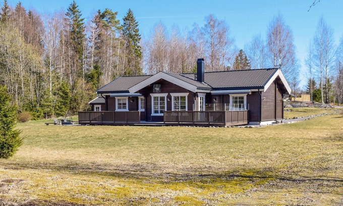 Aremark House | Beautiful home in Aremark with kitchen