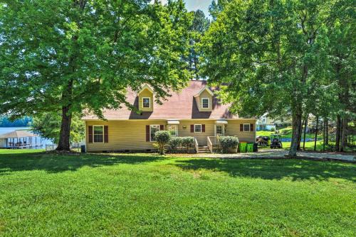 Myrick Estates House | Beautiful Lakefront Retreat with Dock and Grill!