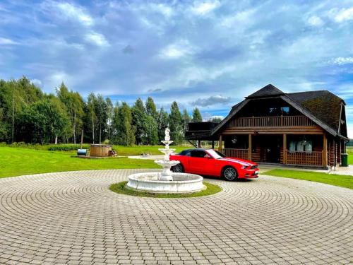 Limbazi Municipality House | Beautiful log cabin Druviņas