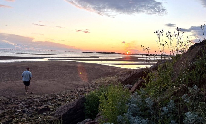 Cape Traverse House | Beautiful ocean front home, located on a peaceful cove with direct ocean access.