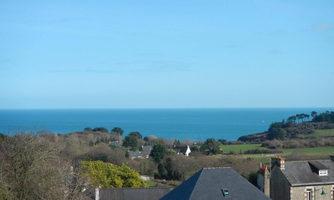 Treveneuc Apartment | beautiful sea view rental with spa and sauna