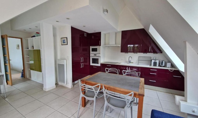 Quartier des Dunes Apartment | Bel appartement T2 avec balcon, WIFI et parking près de la plage - FR-1-706-2