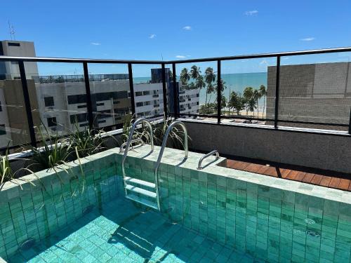 Cabo Branco Apartment | Bela Hospedagem - #303 Bauten Aurea, lindo flat a 60m do mar