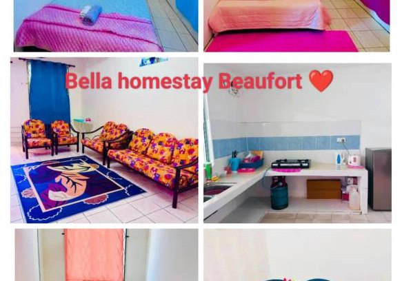 Interior Divison House | Bella Homestay Beaufort Sabah