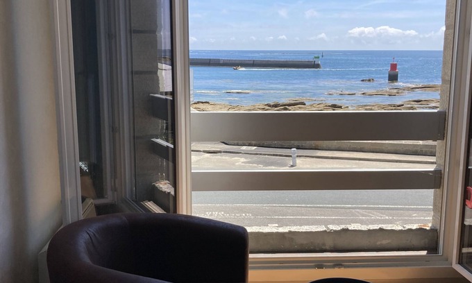 Finistere Apartment | Belle vue mer à 50m de la Plage et Commerces
