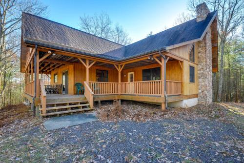 Benton House | Benton Home on 50 Acres with Private Deck and Views!