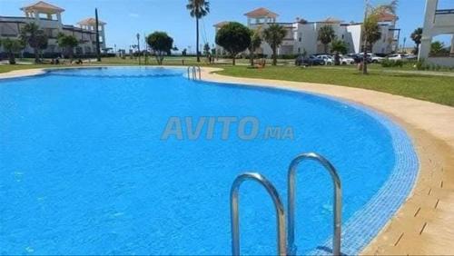 Asilah Beach Apartment | BERALMAR RESIDENCE Privée en terrasse rez-de-jardin pied dans l'eau Chez FAOUZIA