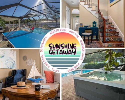 Palma Sola House | Best Fall Rates! Heated Pool, Hot Tub, Family Fun Games, near Anna Maria Island & IMG