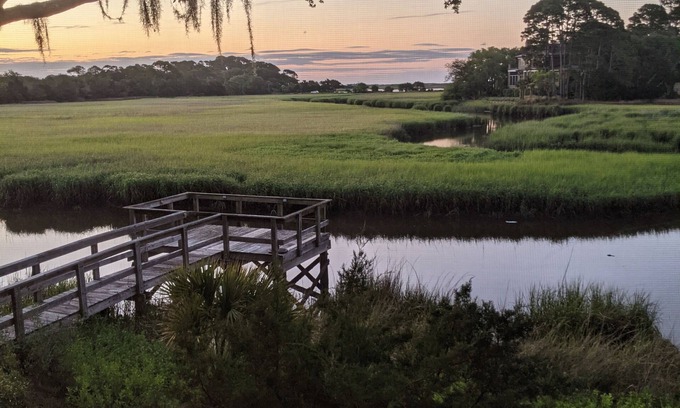 Vanderhorst Plantation House | Best views of tidal river & Ocean Course, wlk to beach, private dock, Super Home