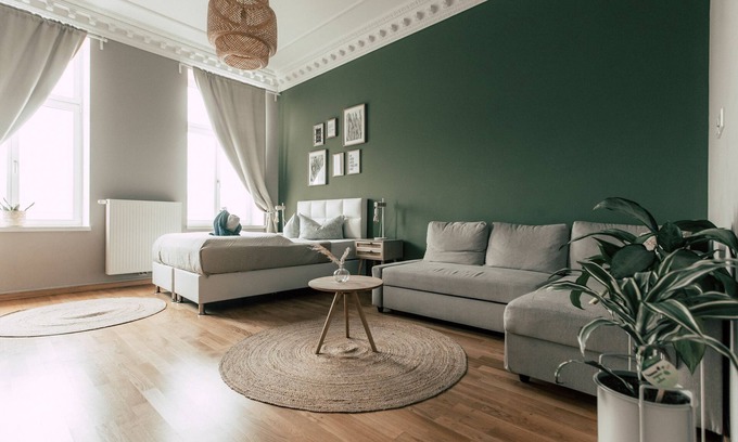 Zentrum-Ost Apartment | *Big Boho* 3-room apartment with eat-in kitchen and balcony - Luga Homes -