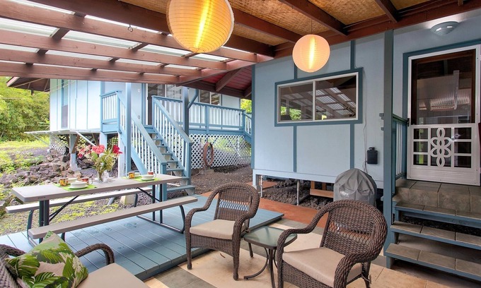 Keaau House | Big Island Bali Hideaway 2 Bedroom Home by Redawning