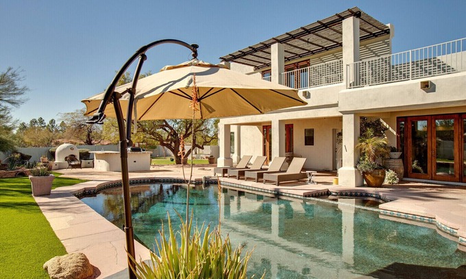 San Miguel Estates House | Biltmore Private 5 Bedroom Villa With Hot Tub & Heated Pool
