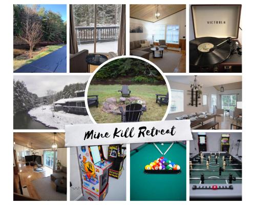 Town of Conesville House | Black Creek Lodge - Hot Tub, Game Room, Fire Pit