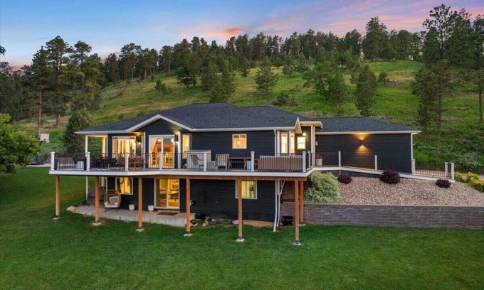 Spearfish House | Black Hills Getaway for 18! Hot Tub, Sauna, Gm Rm