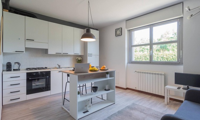 Albate Apartment | Black Loft Como in Como