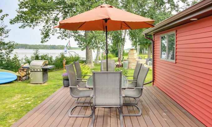 Grand Rapids Cabin | Boat Dock & Launch: Family Cabin on Prairie Lake!