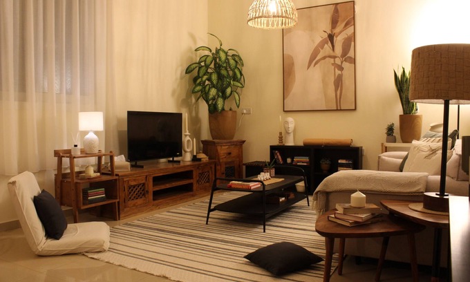 Al Maqta Apartment | Boho Style Cozy 1 BHK Apartment