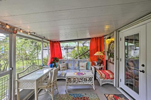 Bonita Springs House | Boho-Style Escape with Patio about 3 Mi to Bonita Beach!