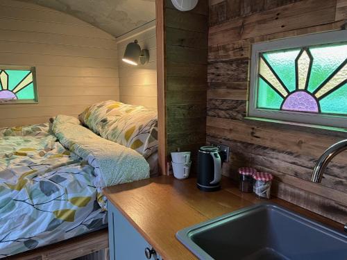 Ottery St Mary Other | Bowhayes Farm - Camping & Glamping - Shepherd's Hut 'Pippin'