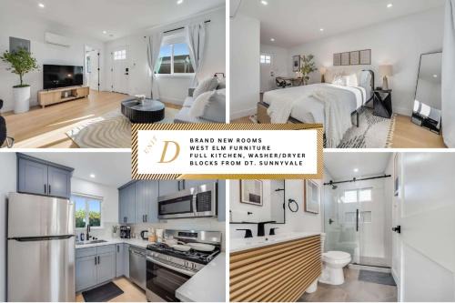 Sunnyvale West House | Brand New Apt W Parking Blocks From Downtown- D