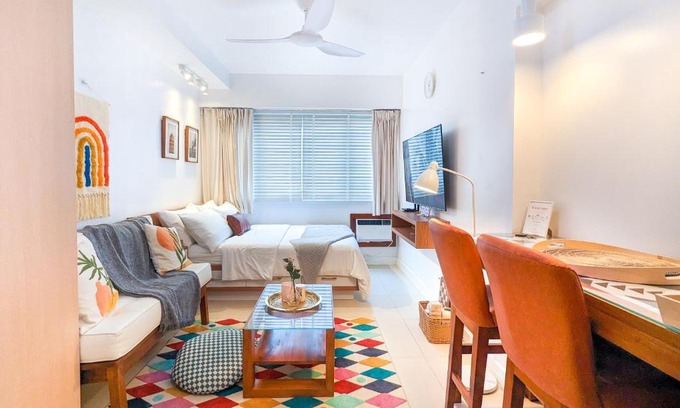 Matandang Balara Apartment | Bright & Cozy Studio Condo in Commonwealth, UP Diliman