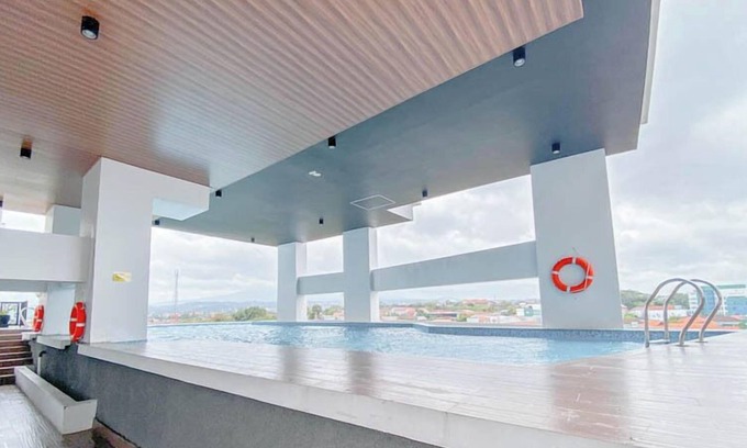 Jatingaleh Apartment | Brown Toned 1Br Without Living Room Apartment At The Alton