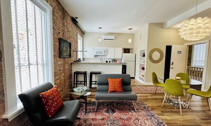 Bisbee House | Brownstone Loft Suite-Historic Building in the Heart of Historic Downtown Bisbee
