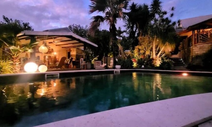 Trois Mares House | Bungalow Pour 2 Personnes Ti Kaz Paradis