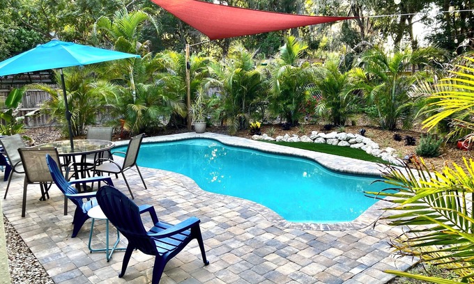 Central Sarasota House | Bungalow w/Heated Pool by Downtown & Beaches