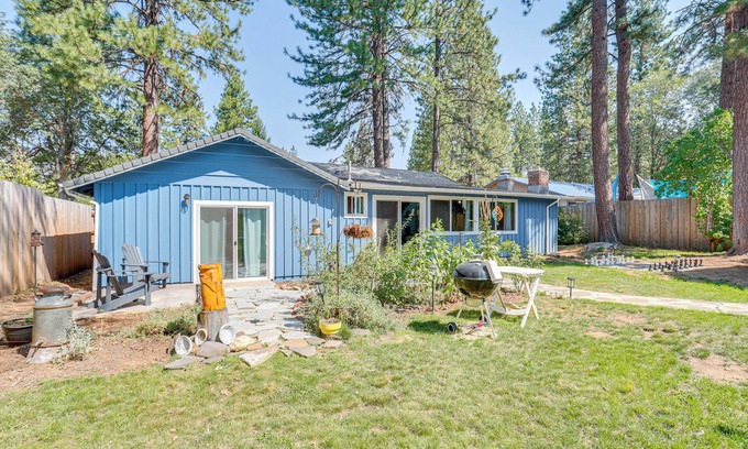 Burney Cottage | Burney Cottage w/Game Room: Walk to Town!