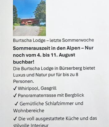 Buerserberg House | Burtscha Lodge