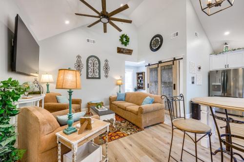 Crawford County Apartment | Byron Getaway with Fire Pit - Near MGA and Mercer!