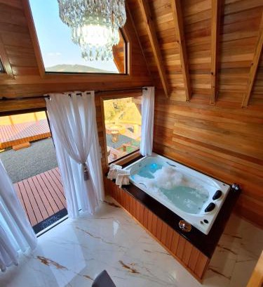 Bom Retiro Ski Chalet | Cabanas Céu e Mel - Cabana 01