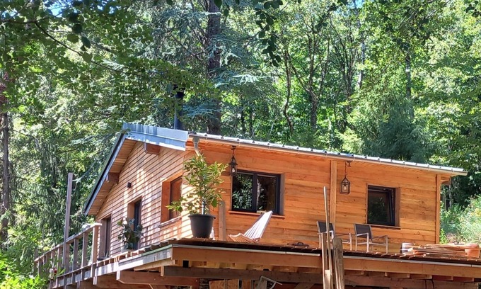 Lespinassiere House | Cabane Isolated chalet in the middle of the forest. Ideal for nature lovers