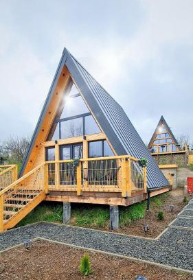 Pischia Ski Chalet | Cabanele A Frame, Salciua Noua